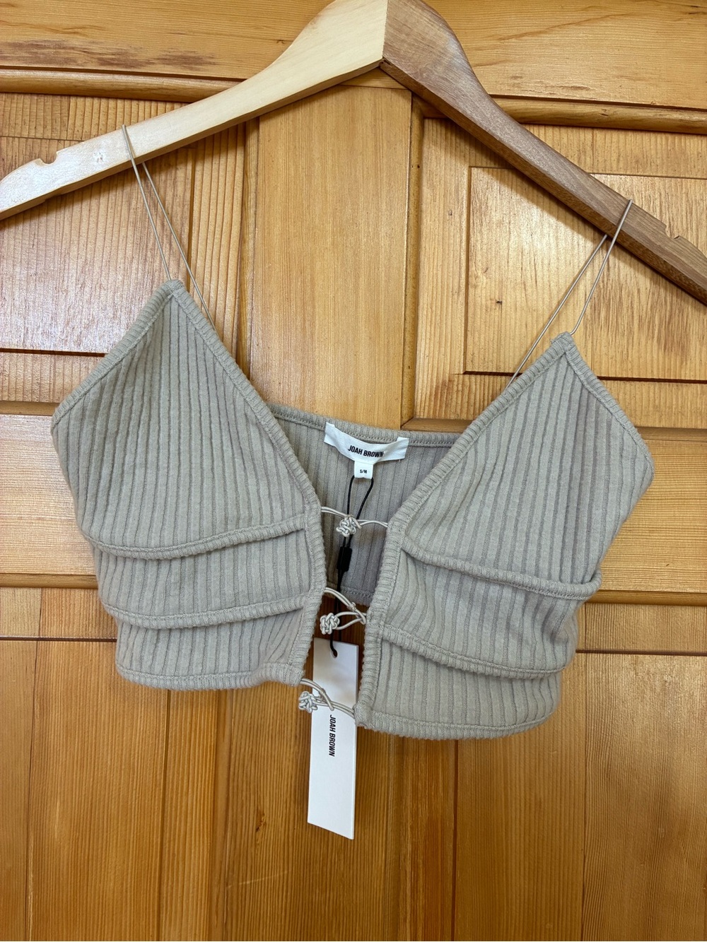 Joah Brown Tie Crop